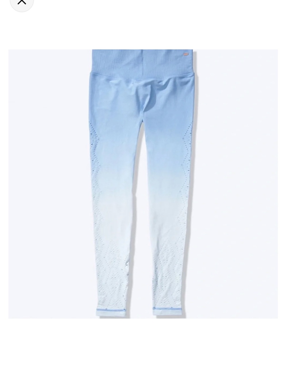 PINK Victoria's Secret Blue Ombre High-Waist Jeggings